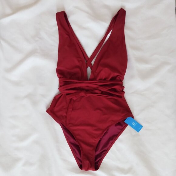 Cupshe wrap around bathing suit NWT - Picture 2 of 5